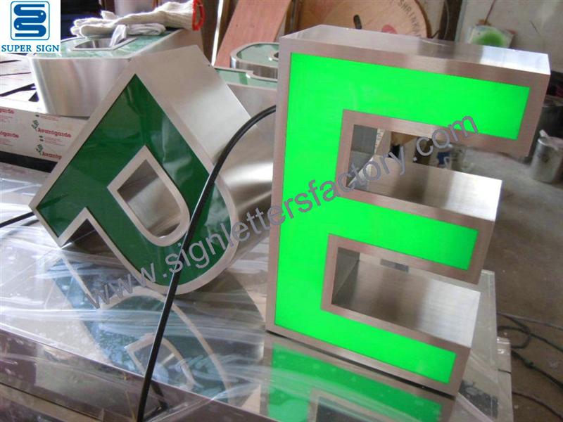 frontlit LED channel letters